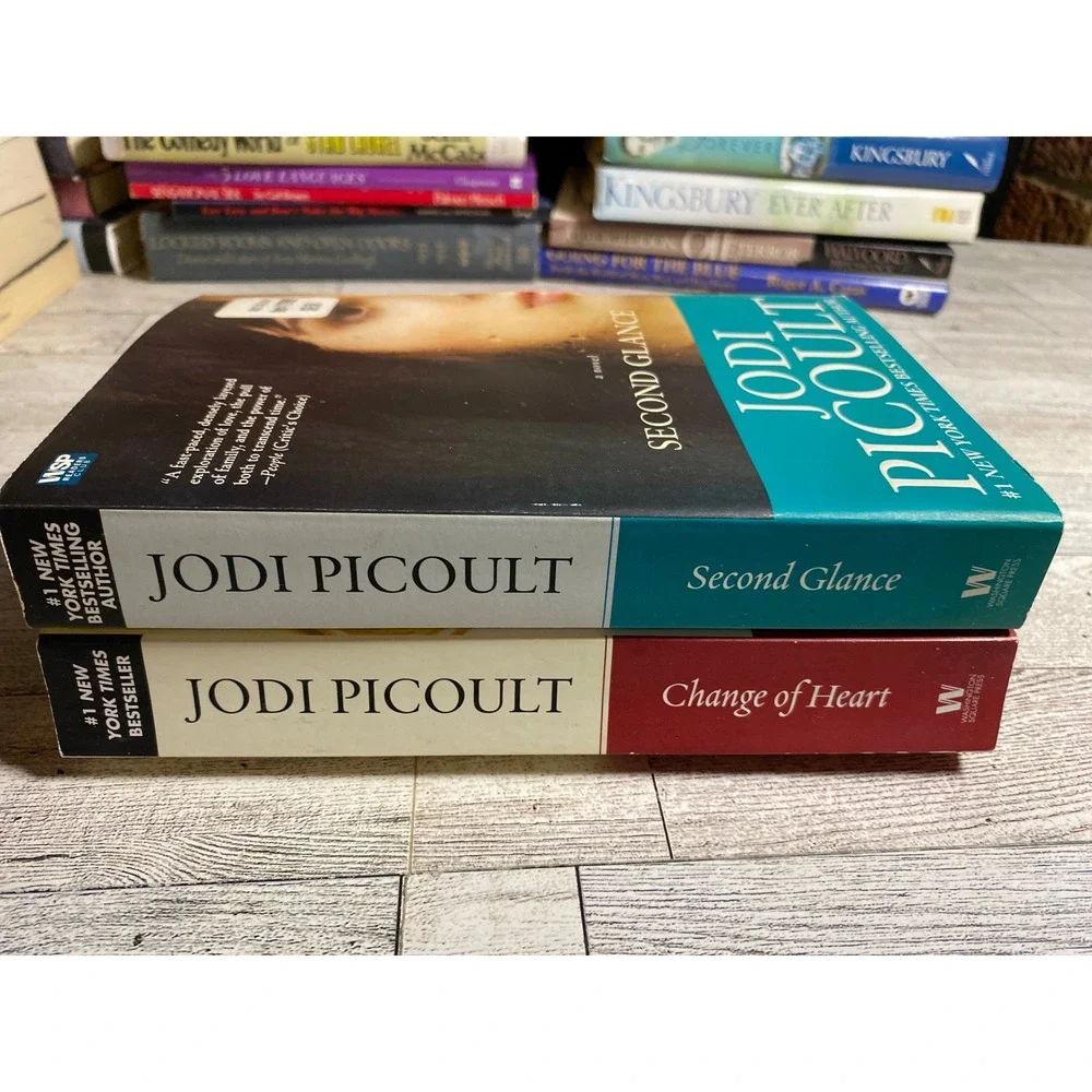 Jodi Picoult Bundle Change of Heart Second Glance 2003 2008 Trade Paperback FAIR